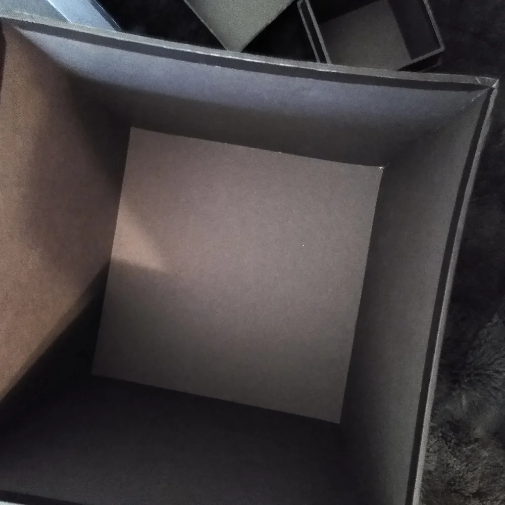 Y2K Black Floral Storage Boxes Vintage Dark Flowers 90s Whimsygoth Gift Box Set